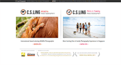 Desktop Screenshot of cslingphotography.com